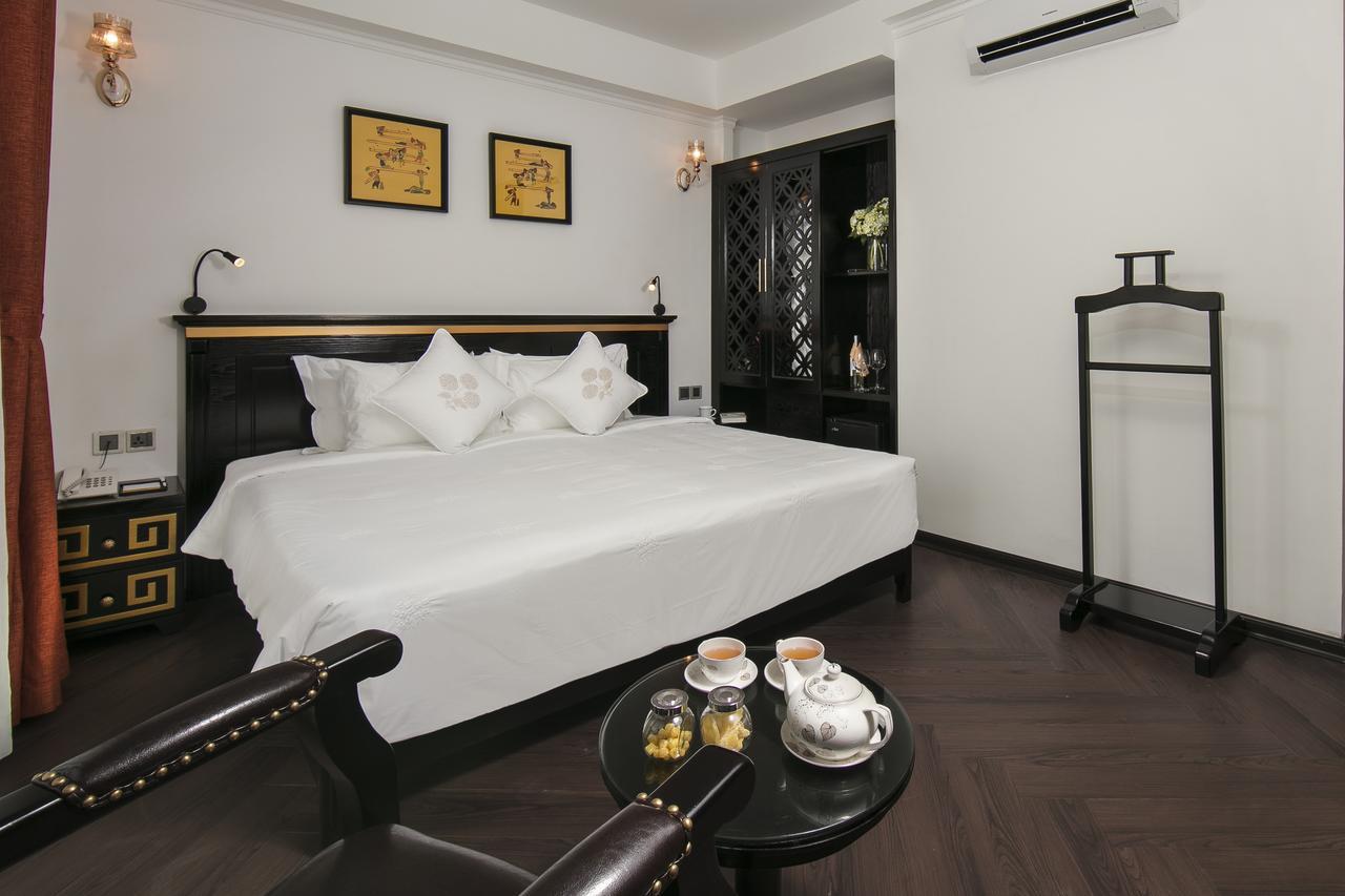 Hanoi Center Silk Premium Hotel & Spa & Travel Hanói Exterior foto